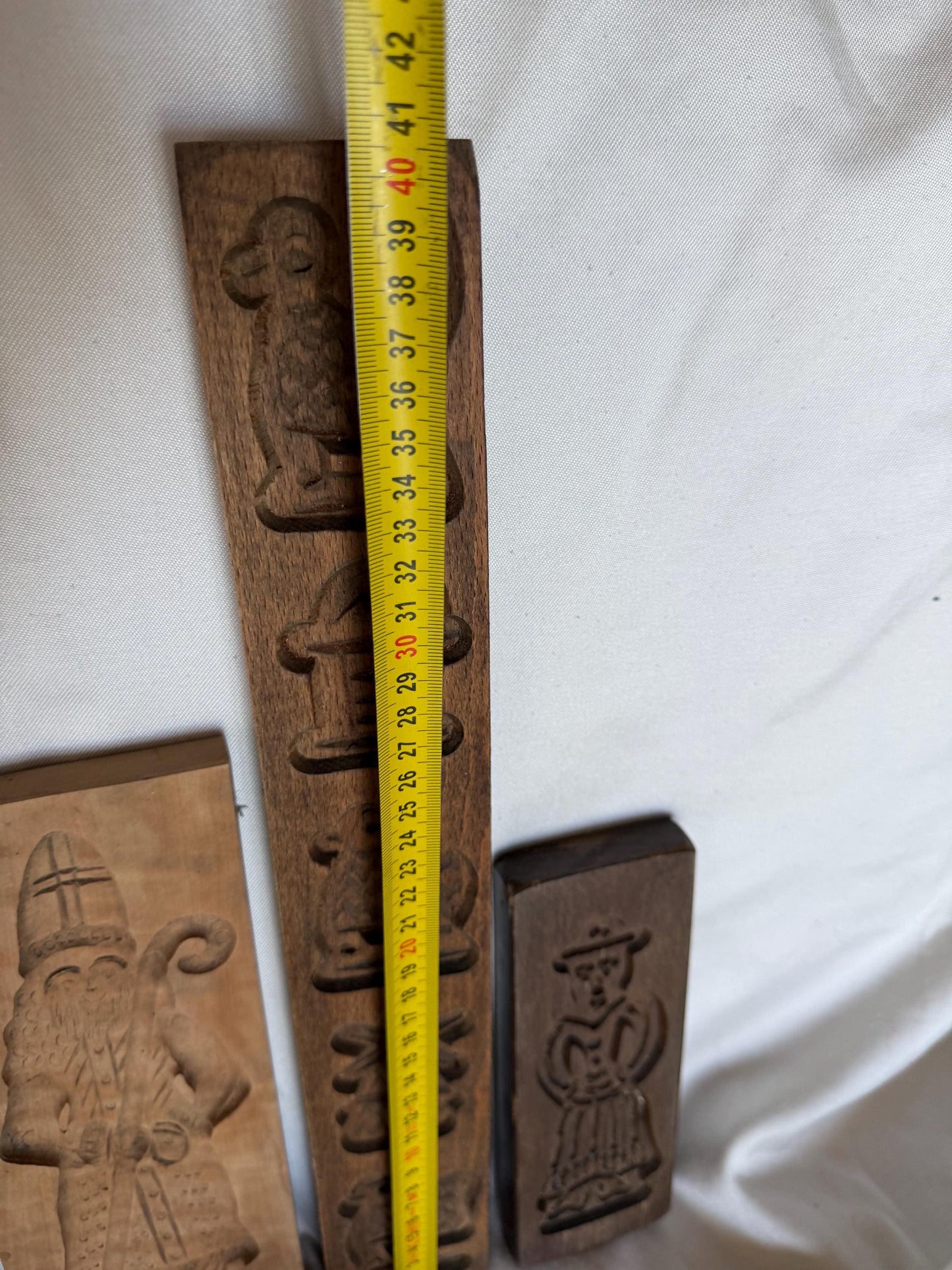 Antique Dutch Speculaas sinterklaas wood Cookie Mold Set wooden handcarved kitchen shelf, holland delft cat Hand-Carved Wooden baking Boards