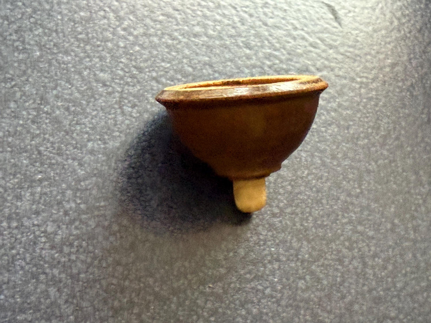 Antique Art Nouveau Butler Bell, uk, english serving servant Wood Push Button. 10 cm