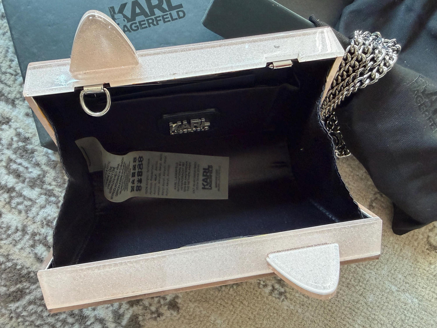 Karl Lagerfeld Choupette Cat minaudiere  Shoulder Bag - Limited Edition retired new with dustbag