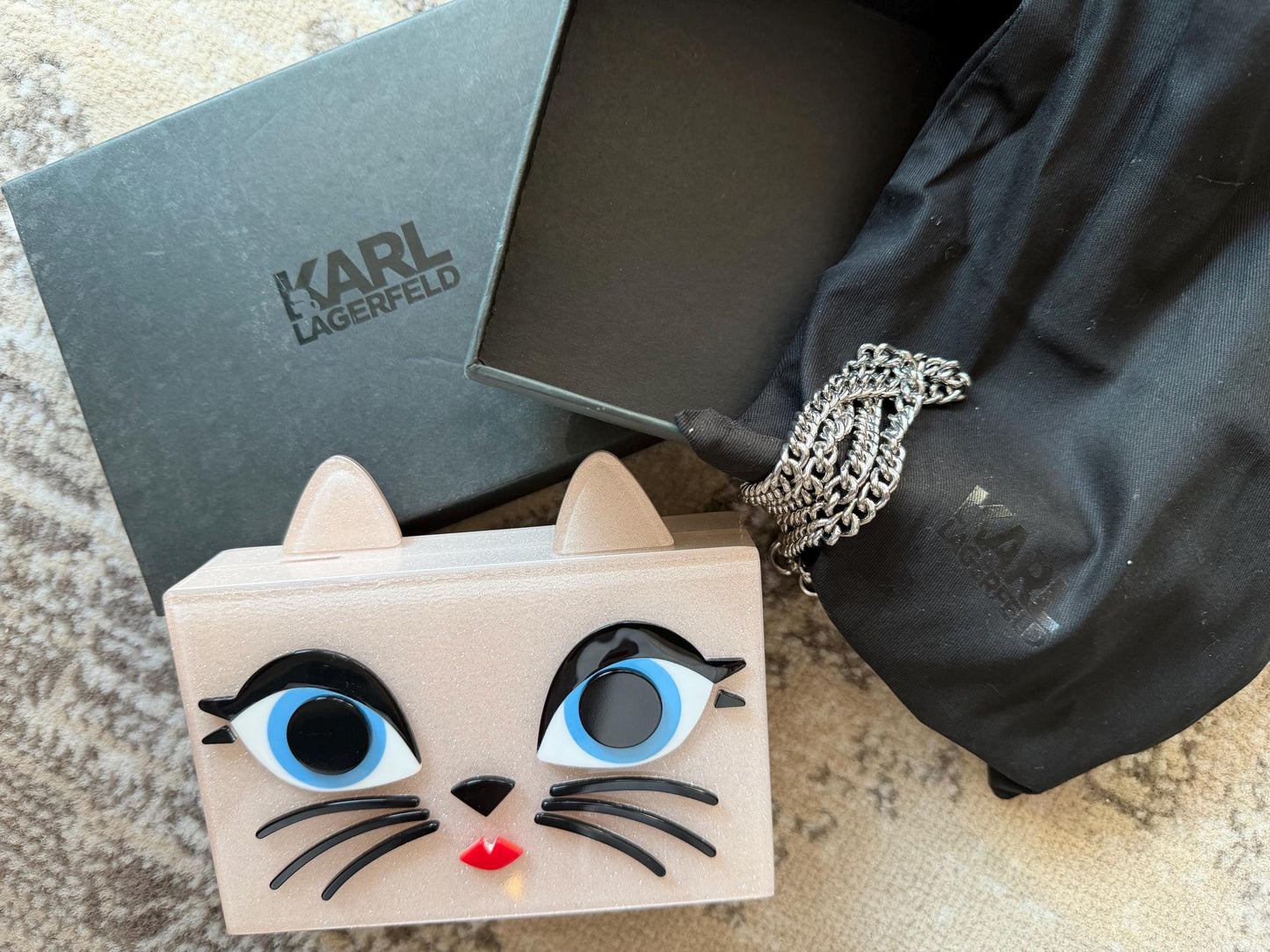 Karl Lagerfeld Choupette Cat minaudiere  Shoulder Bag - Limited Edition retired new with dustbag