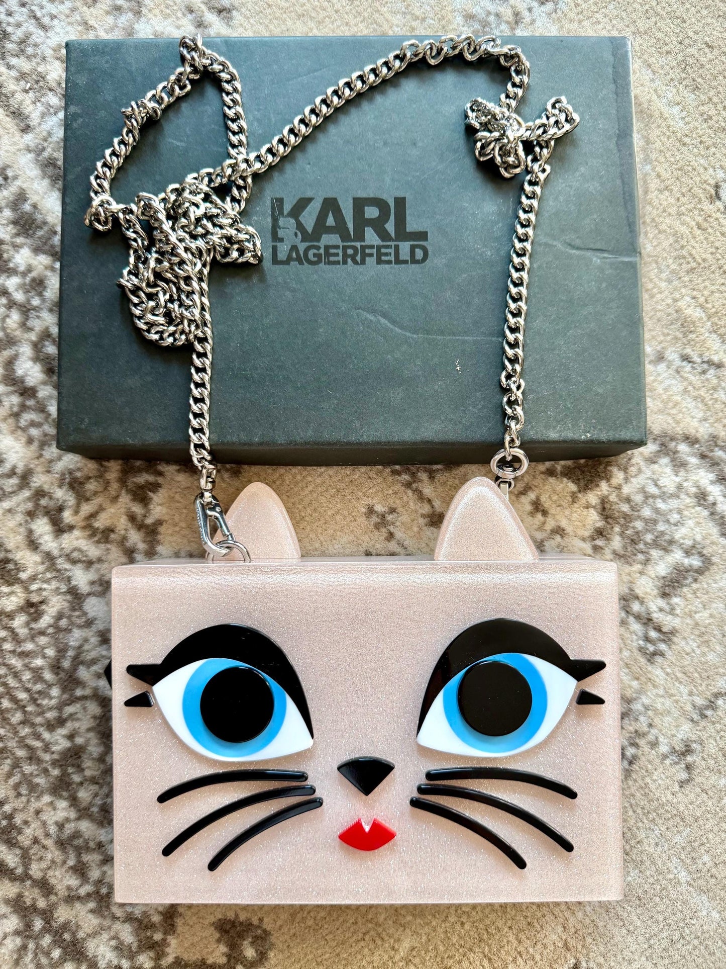 Karl Lagerfeld Choupette Cat minaudiere  Shoulder Bag - Limited Edition retired new with dustbag