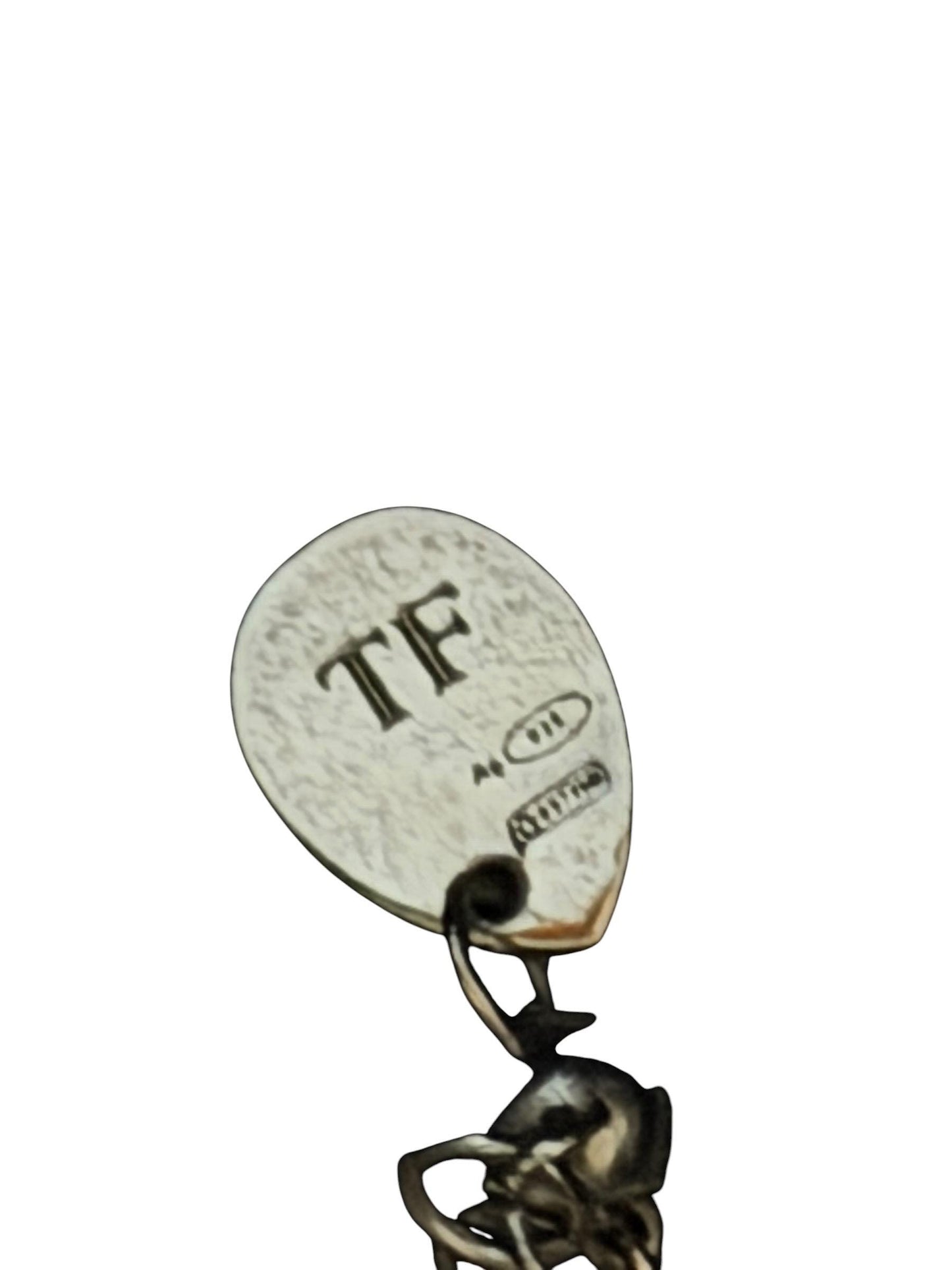 Fabergé Egg Sterling Silver set Earrings plus necklace , Tatiana Tsars Collection faberge 9nine ketting 45 cm