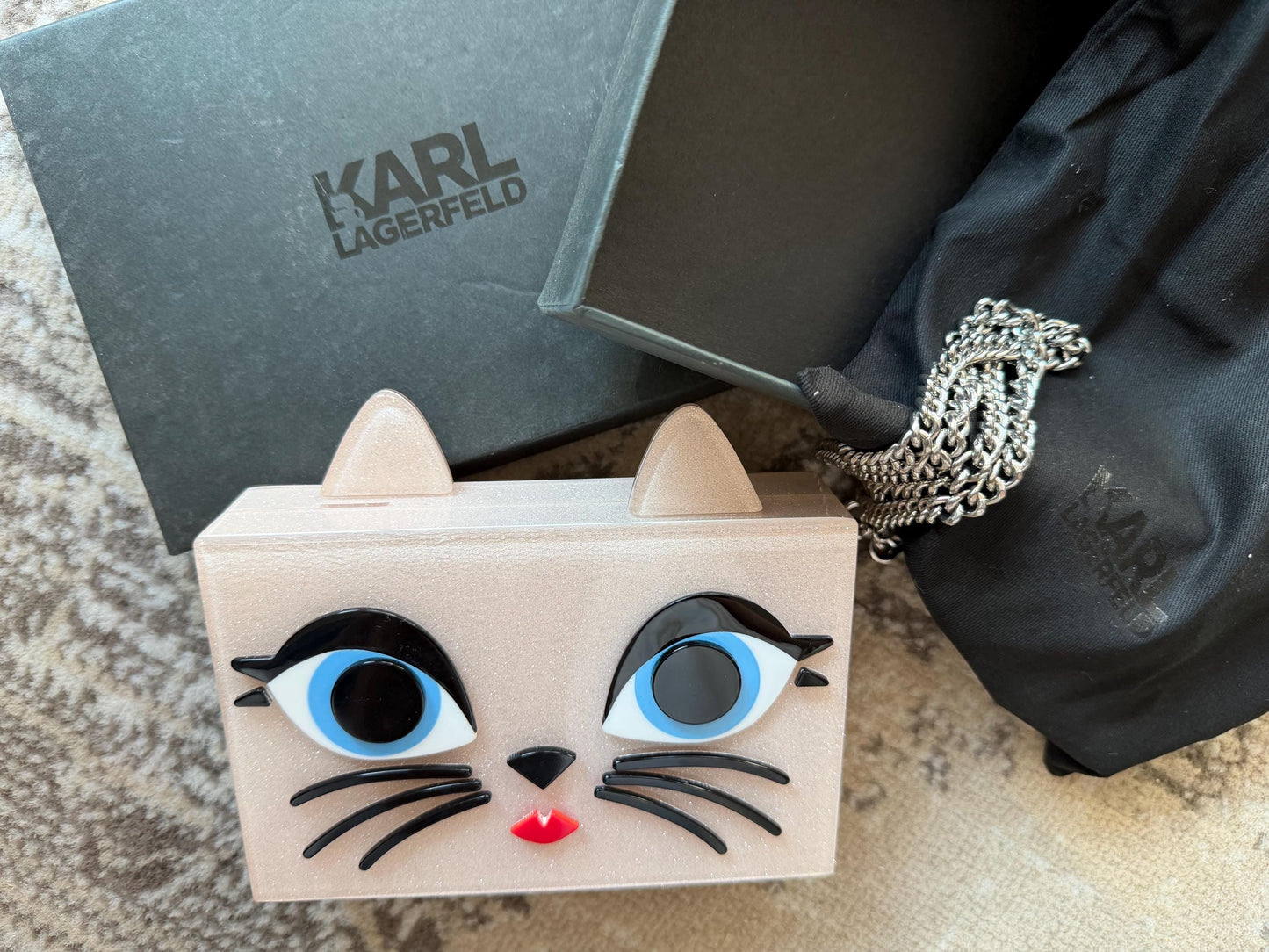 Karl Lagerfeld Choupette Cat minaudiere  Shoulder Bag - Limited Edition retired new with dustbag