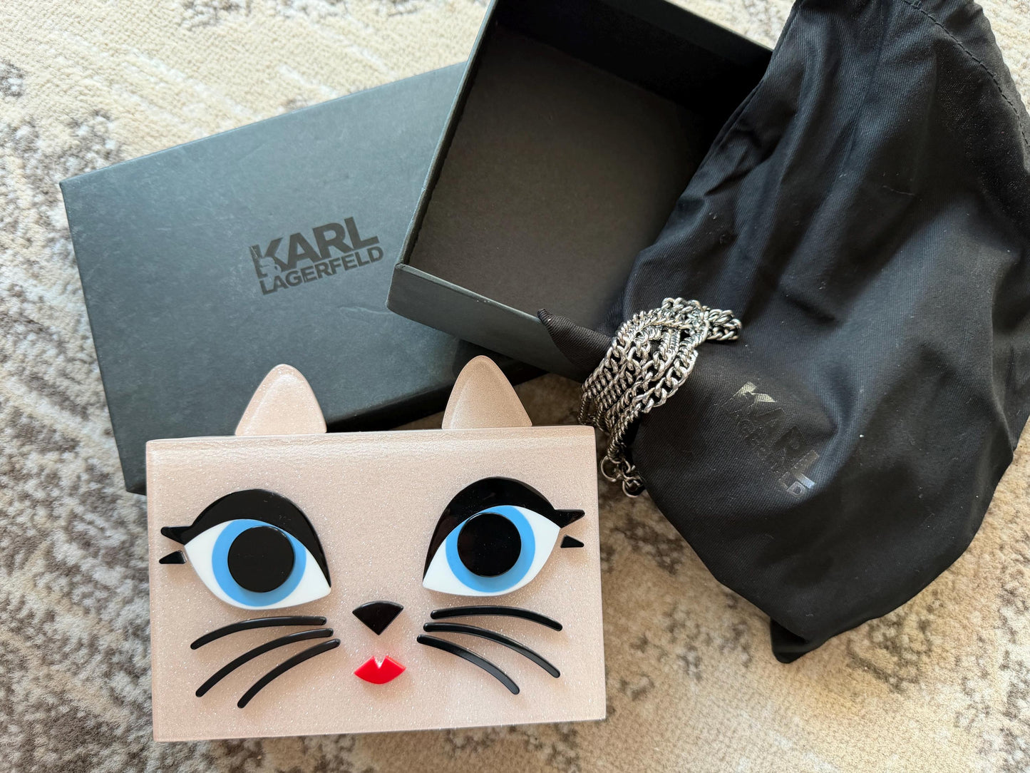 Karl Lagerfeld Choupette Cat minaudiere  Shoulder Bag - Limited Edition retired new with dustbag