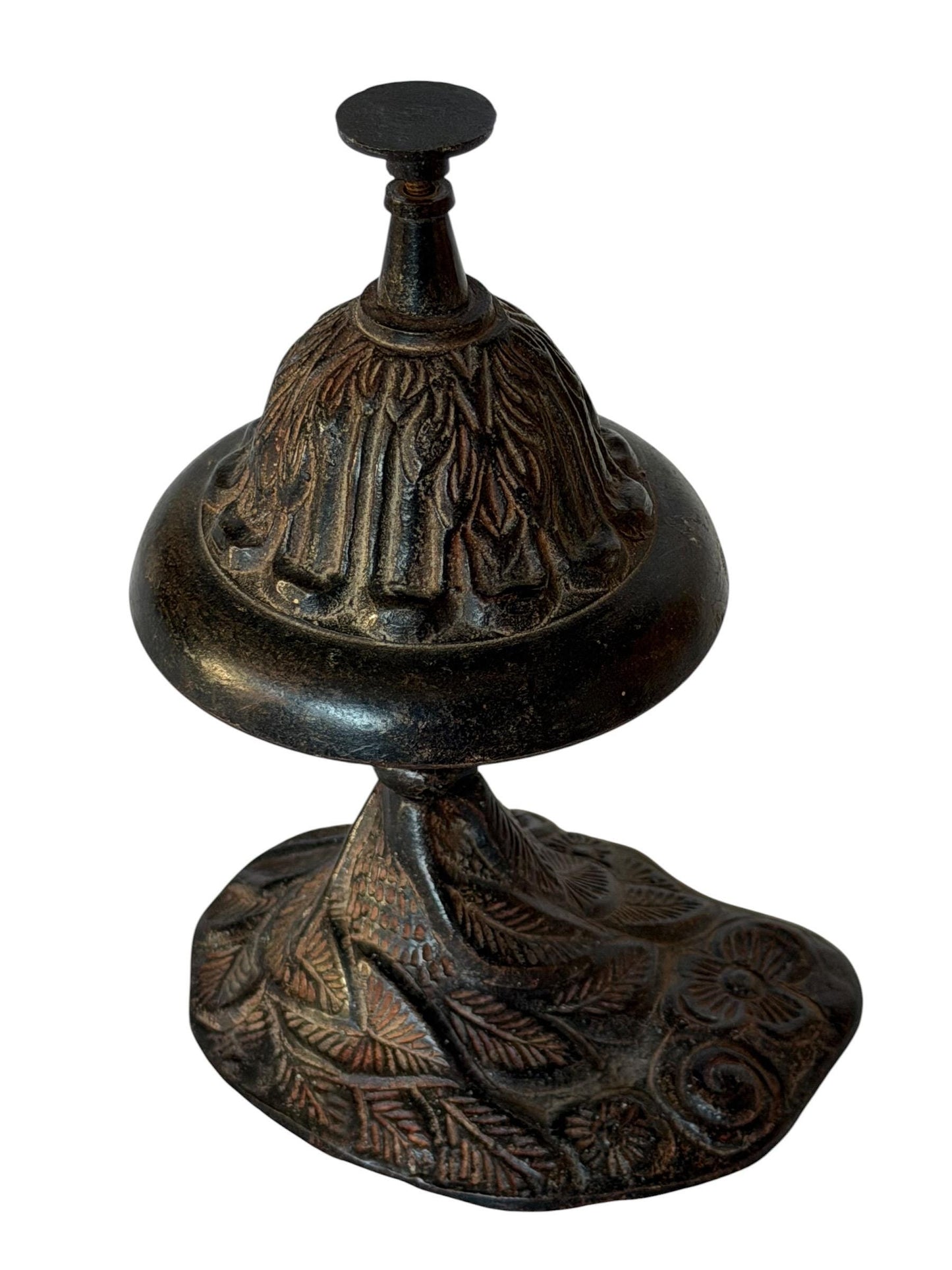 Antique Hotel Desk Bell, Art Nouveau Clerk Counter Bell, 1900s. Hotelbell