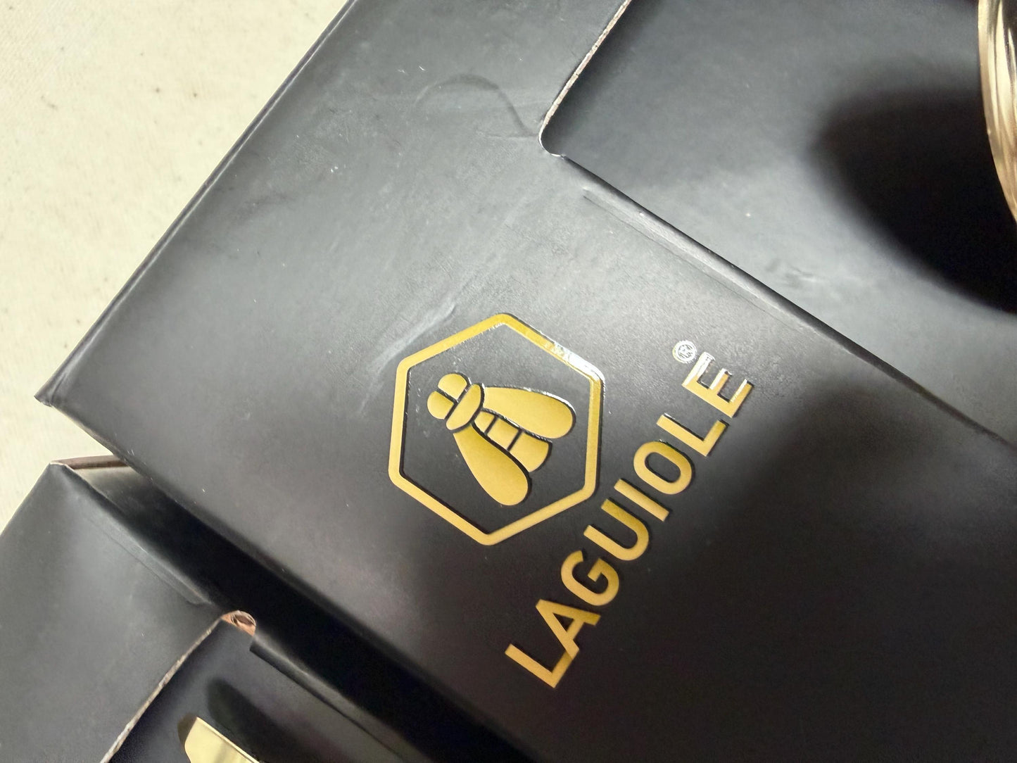 Laguiole 12 p   Gold Stainless Steel Cutlery Set, Vintage  12 Person