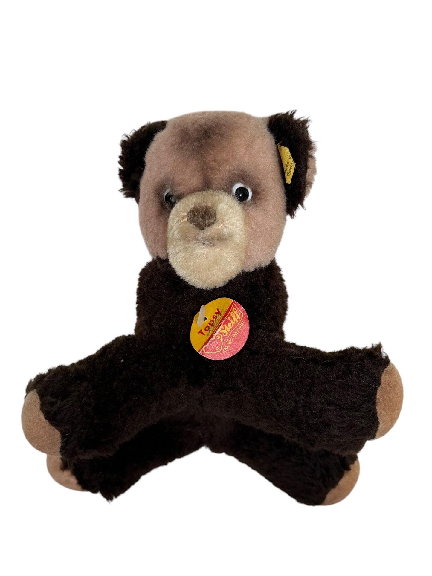 Steiff bear vintage, tapsy, old  beestje met label toy nr 6013.00 baby