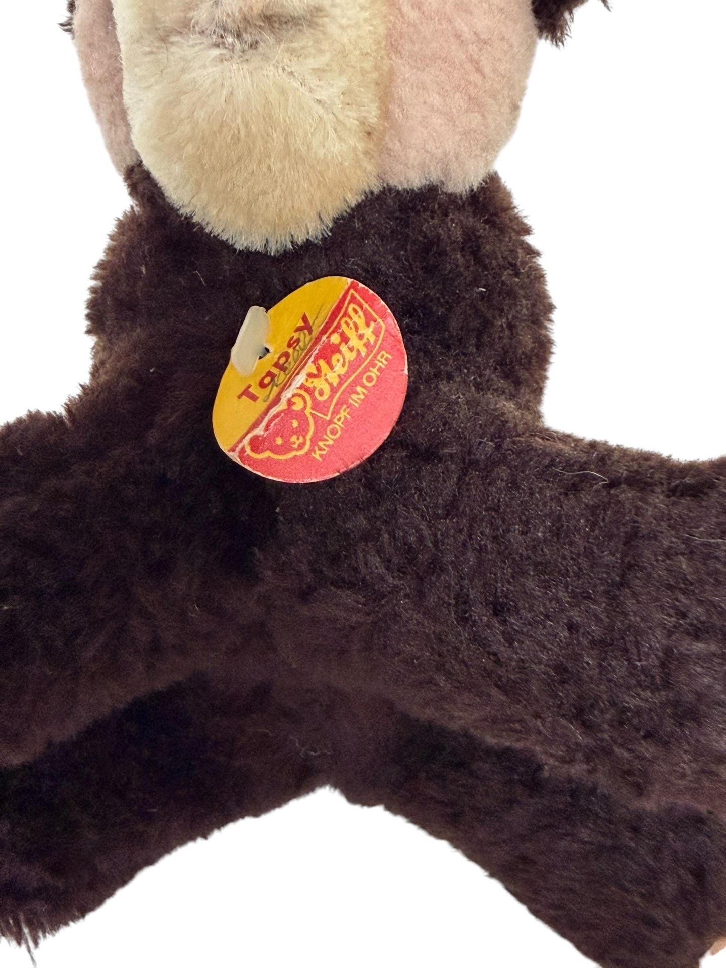 Steiff bear vintage, tapsy, old  beestje met label toy nr 6013.00 baby
