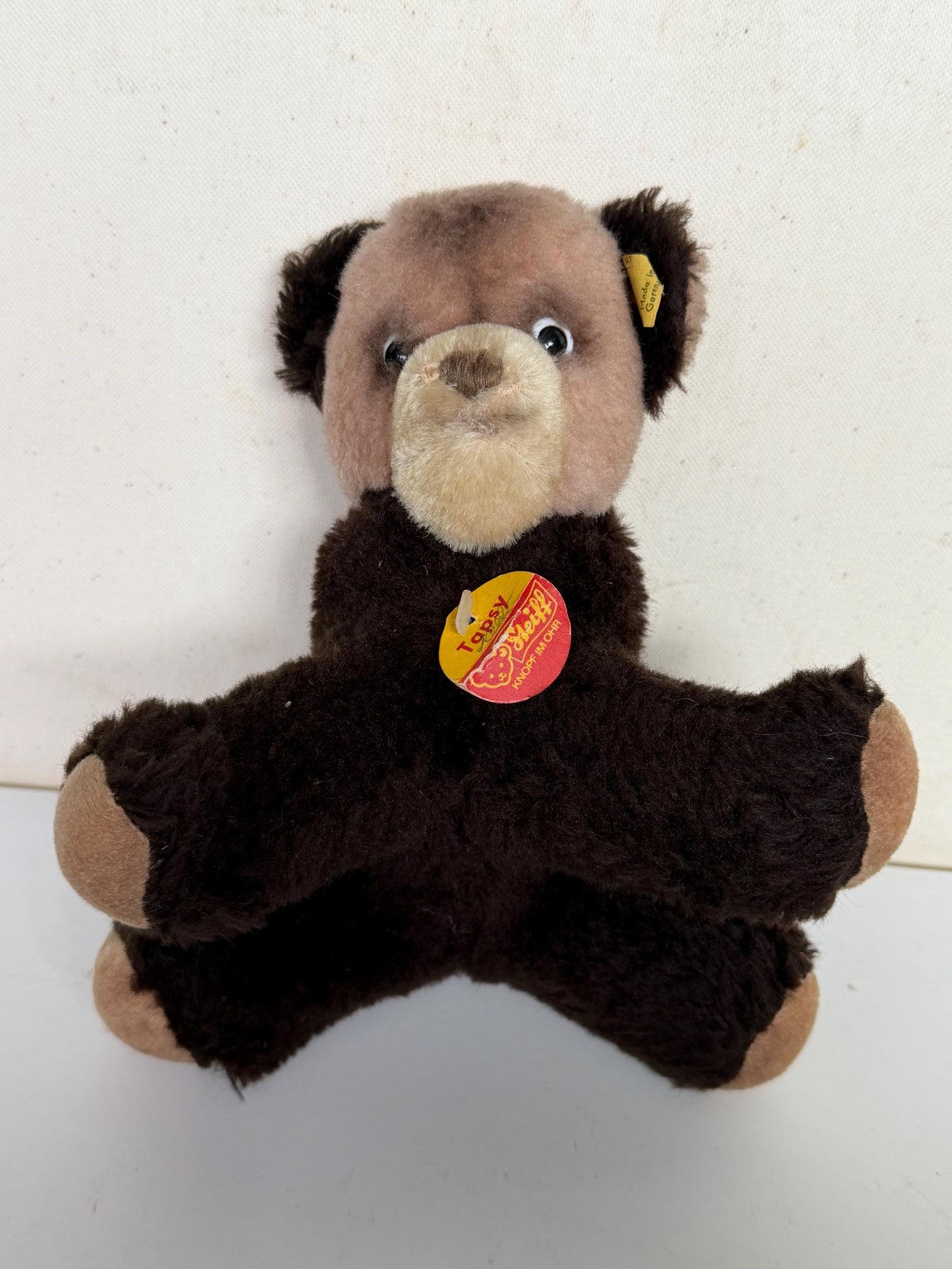 Steiff bear vintage, tapsy, old  beestje met label toy nr 6013.00 baby