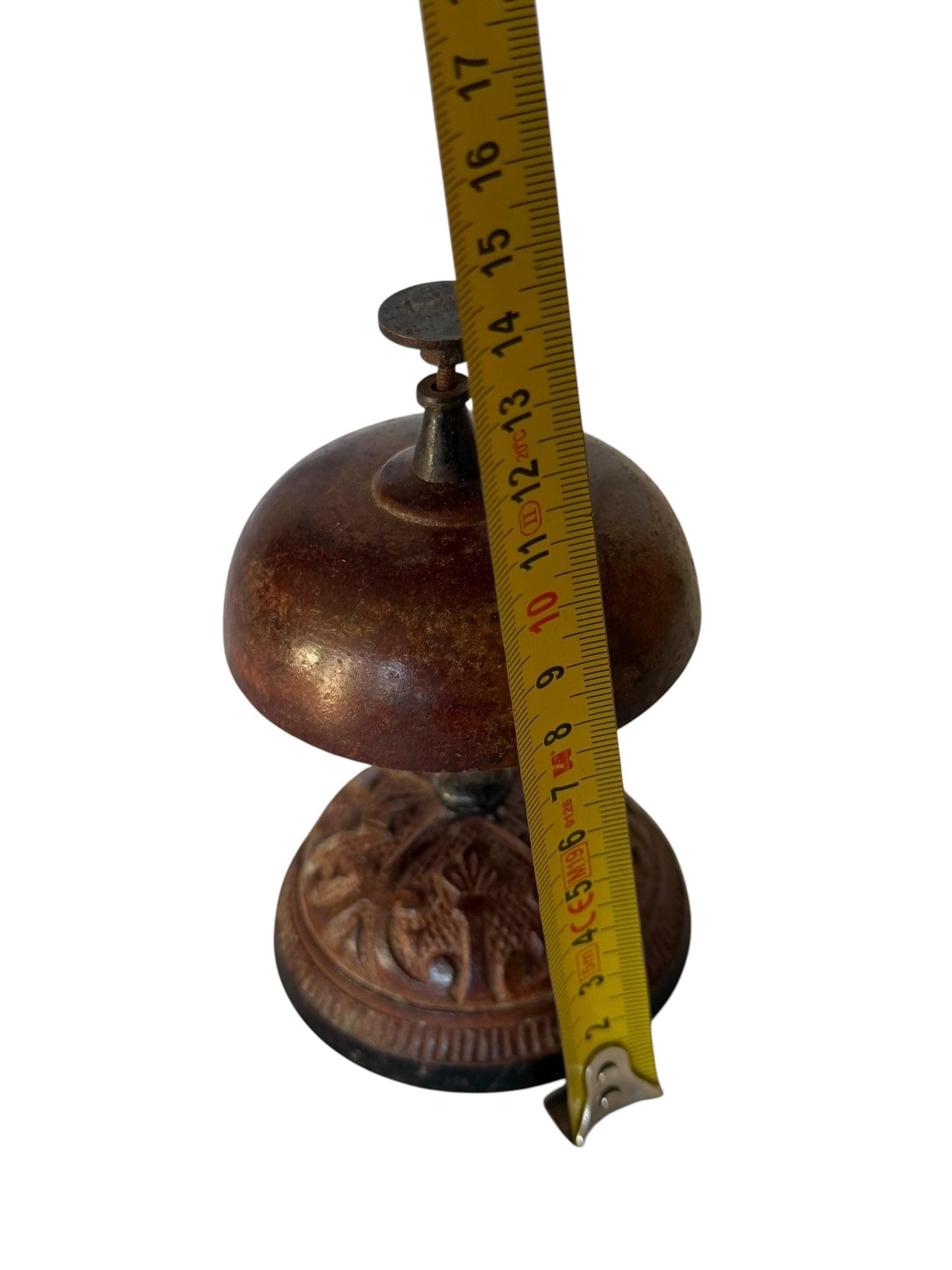 Antique Hotel Desk Bell, Art Nouveau Clerk Counter Bell, 1900s. Hotelbell