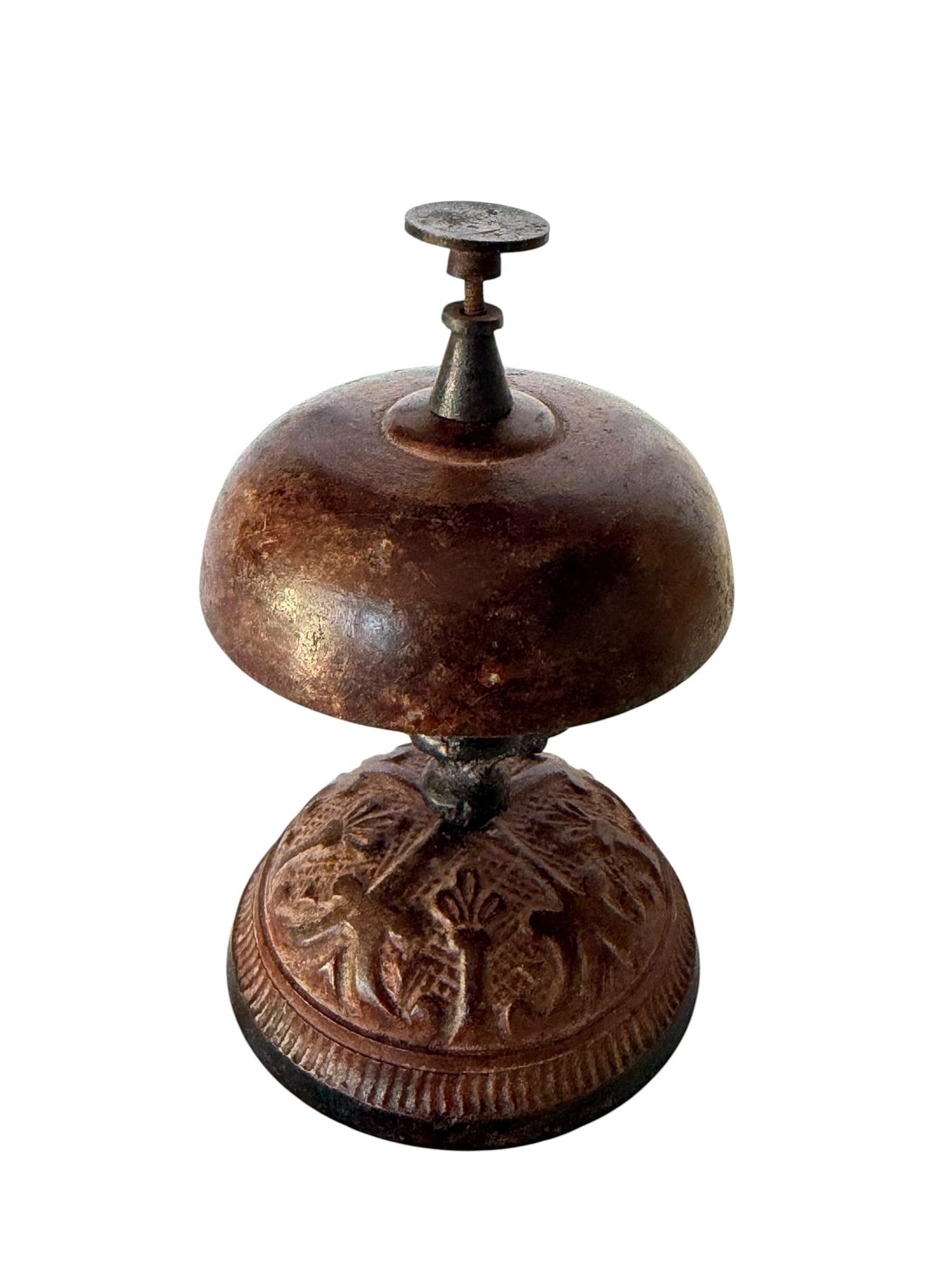 Antique Hotel Desk Bell, Art Nouveau Clerk Counter Bell, 1900s. Hotelbell
