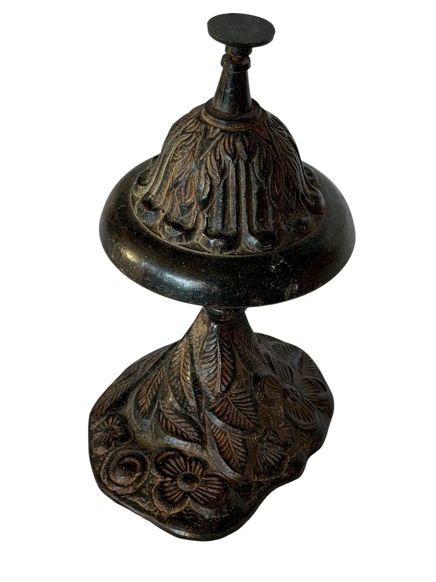 Antique Hotel Desk Bell, Art Nouveau Clerk Counter Bell, 1900s. Hotelbell