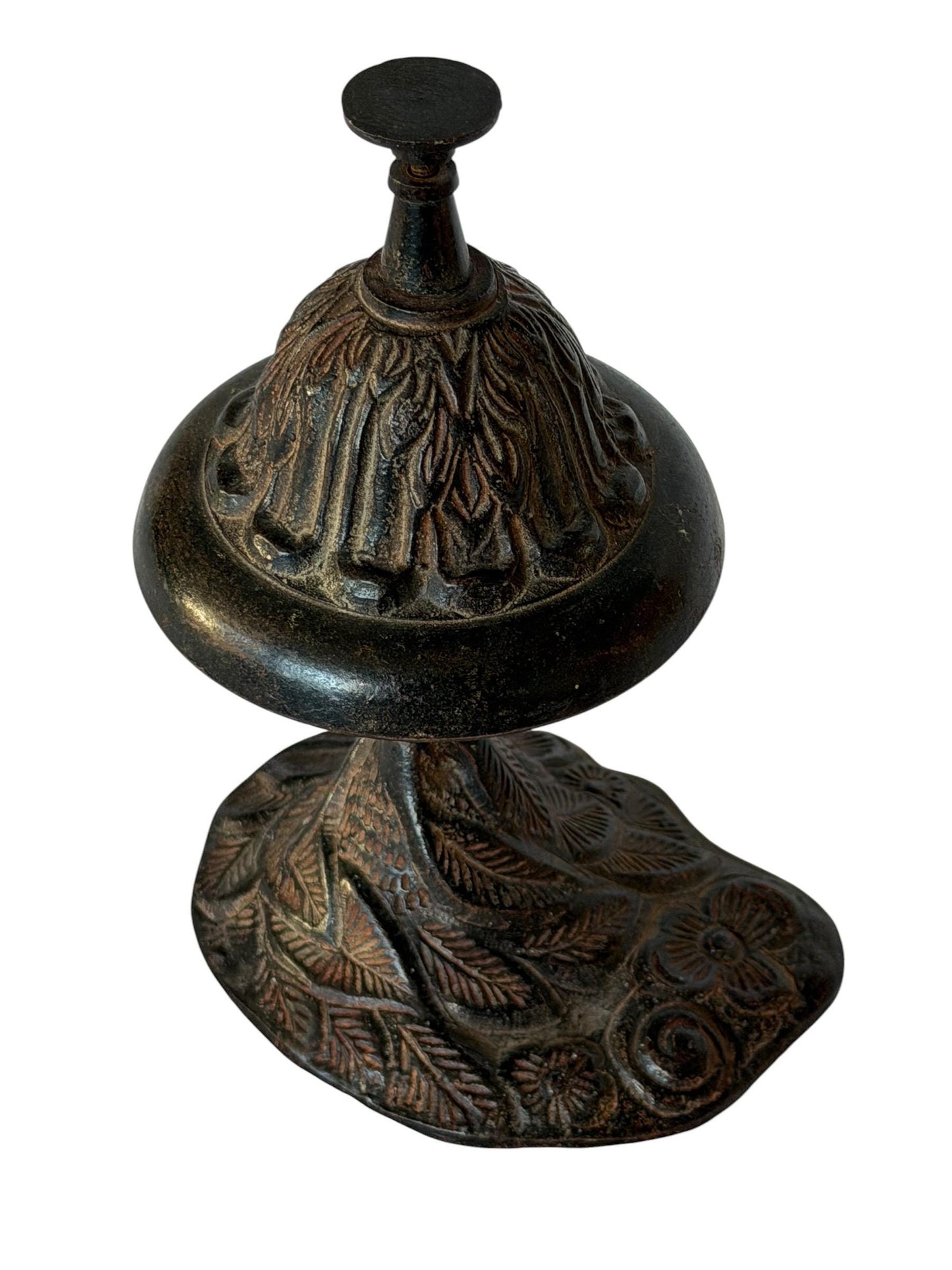Antique Hotel Desk Bell, Art Nouveau Clerk Counter Bell, 1900s. Hotelbell