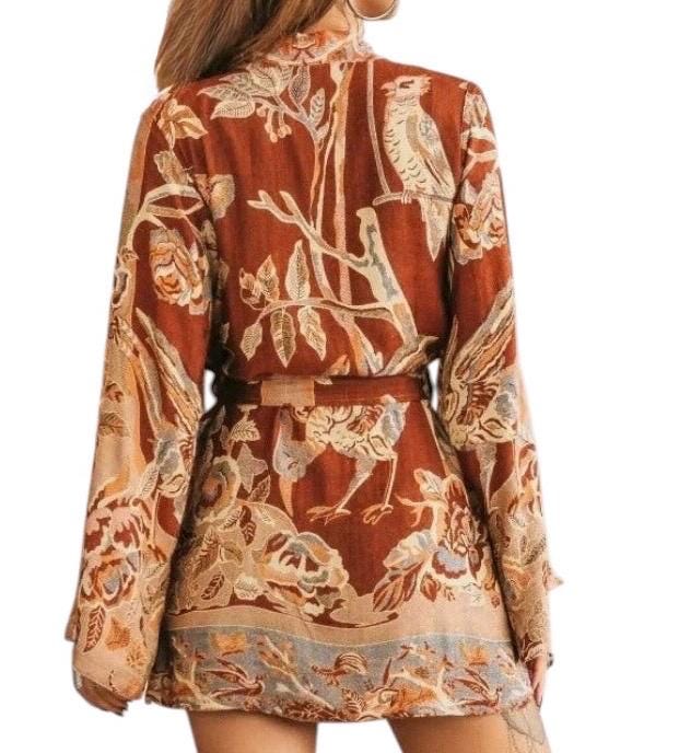 Kimono cover up overjas