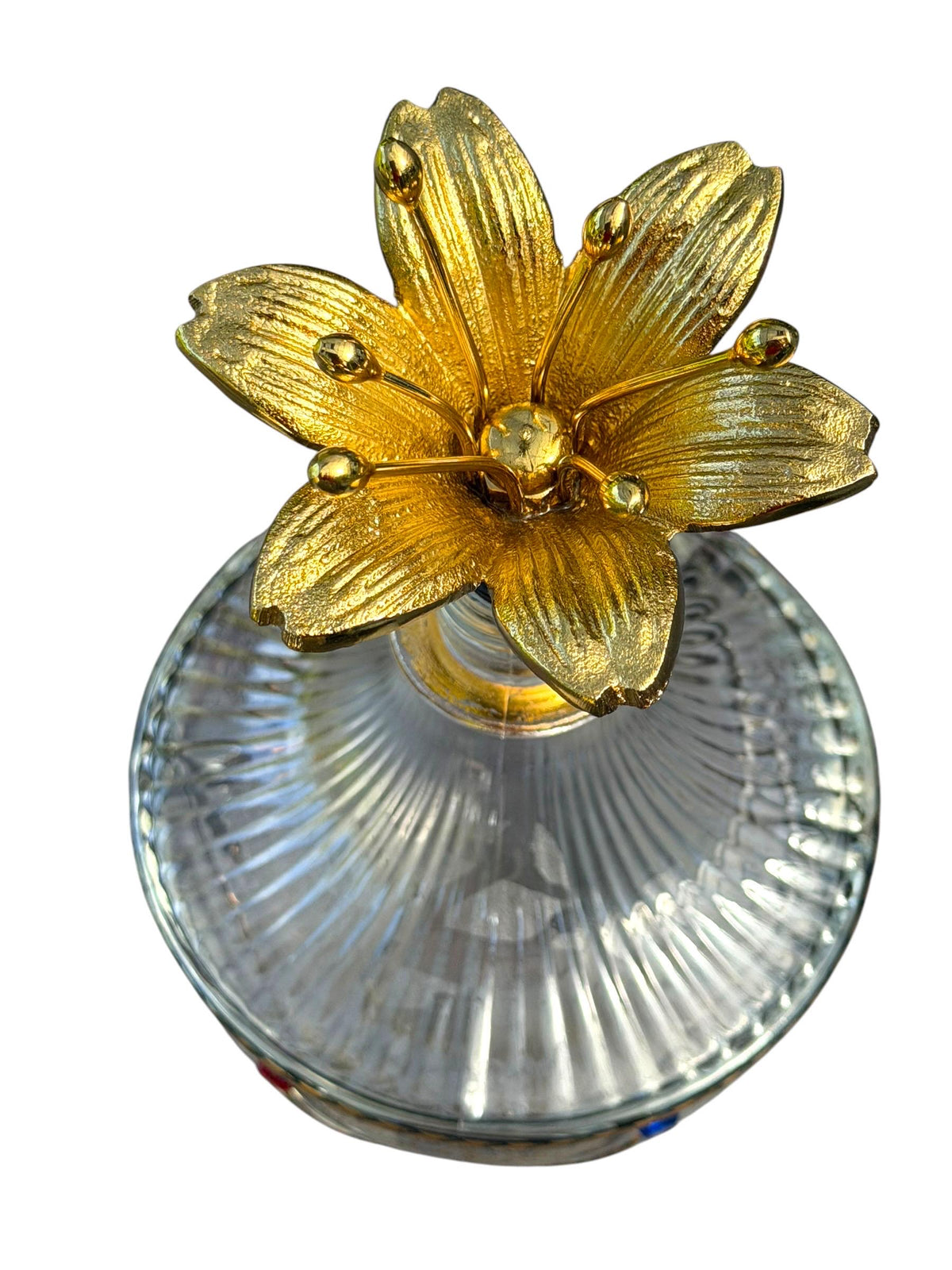 Imperial Faberge Collection Grande Champagne Cognac Decanter with POLS  Lilly  POTTEN Stopper