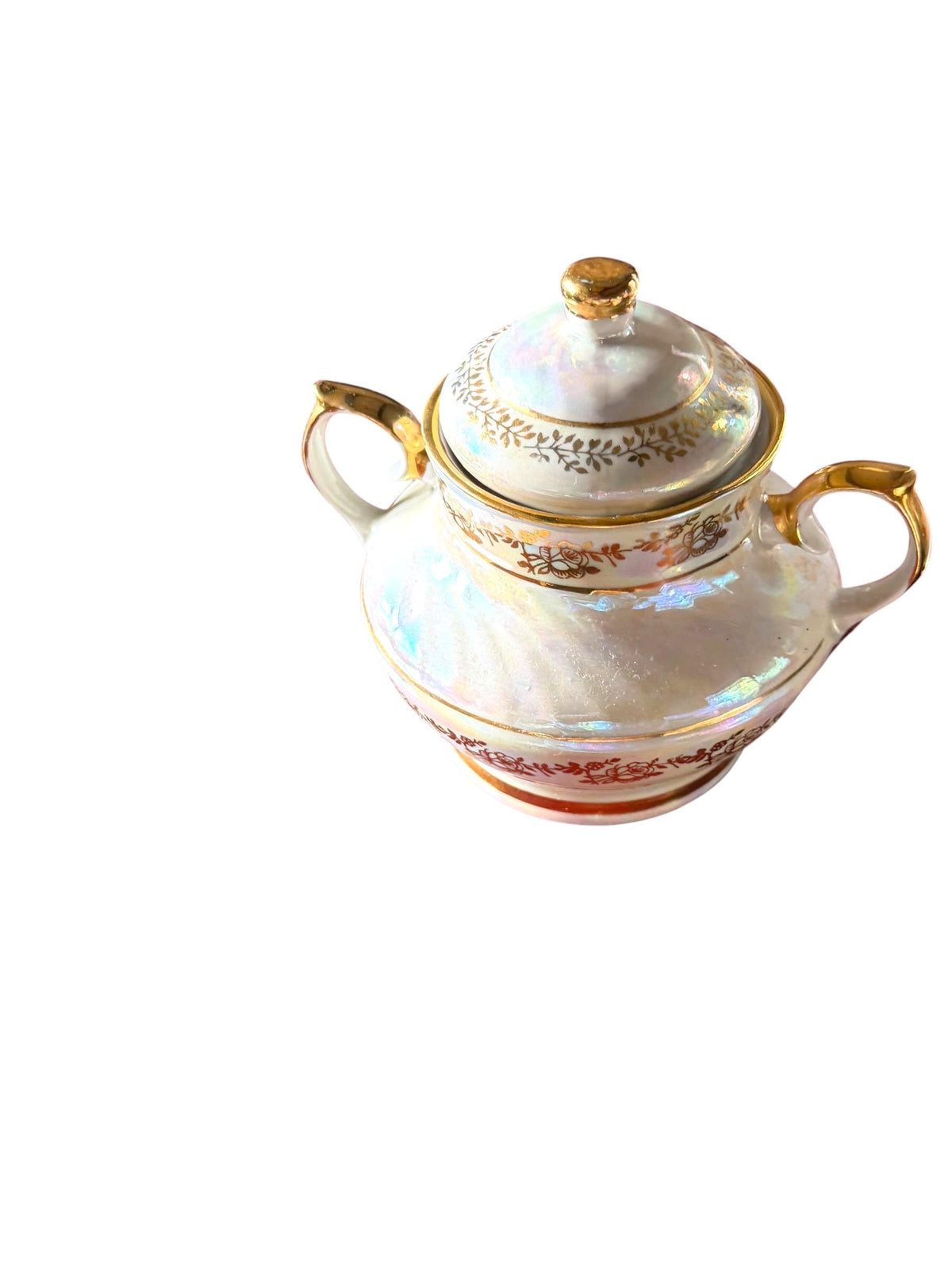 1910 - 1920s,  East Germany, Late Jugendstil Early Art Deco Iridescent Porcelain Tea Coffee Set – 36 Piece complete ddr antique service