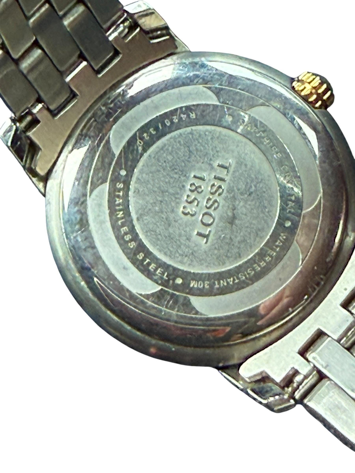 Tissot Ballade III Ladies Two Tone Quartz Watch T031.210 – Sapphire Crystal Swiss Made switserland perfect
