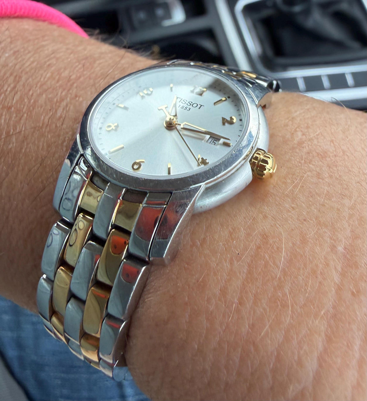 Tissot Ballade III Ladies Two Tone Quartz Watch T031.210 – Sapphire Crystal Swiss Made switserland perfect