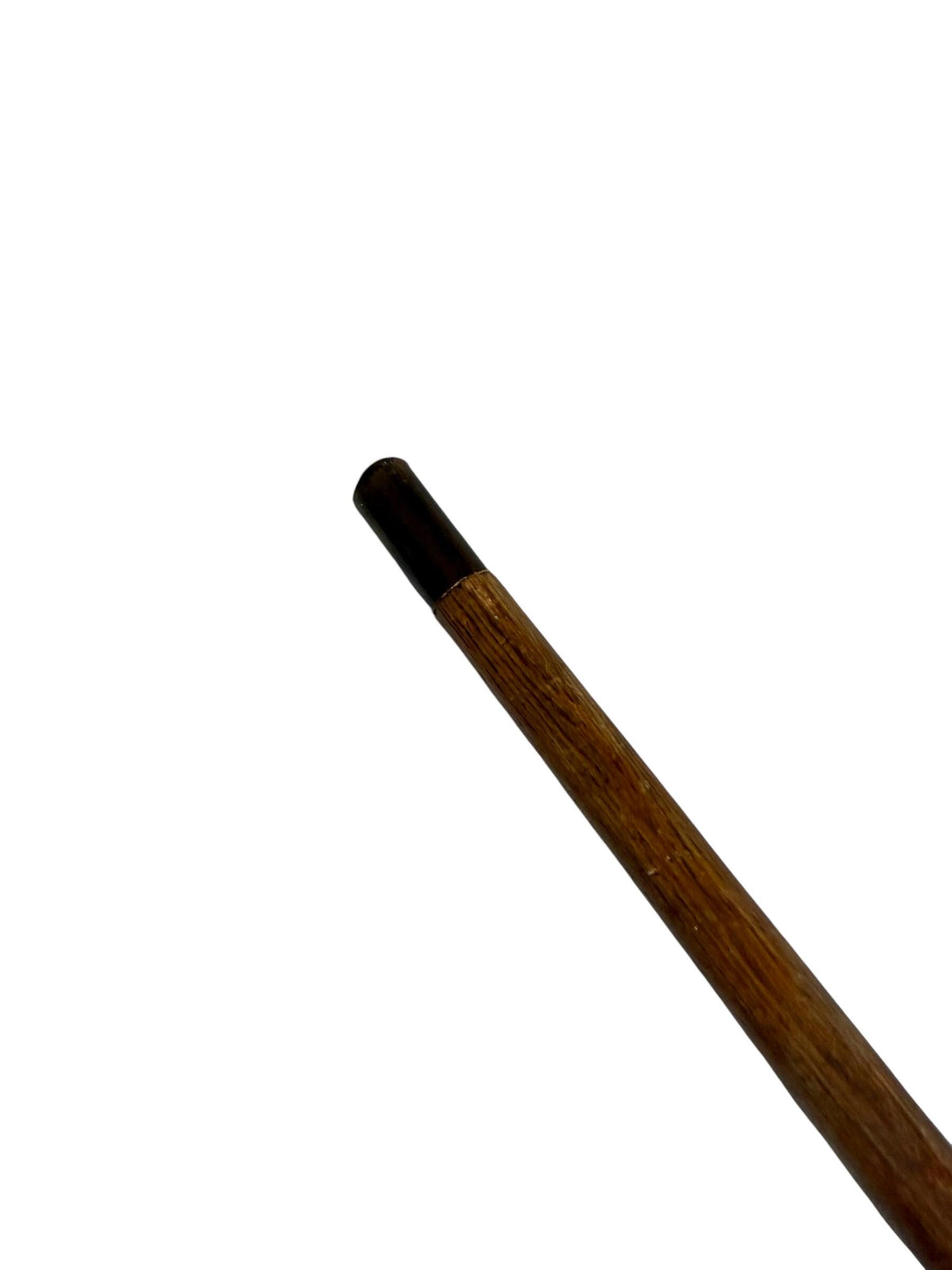 antique walking cane stick with cow , european collection, gentlemen's flannel stick. Wandelstok