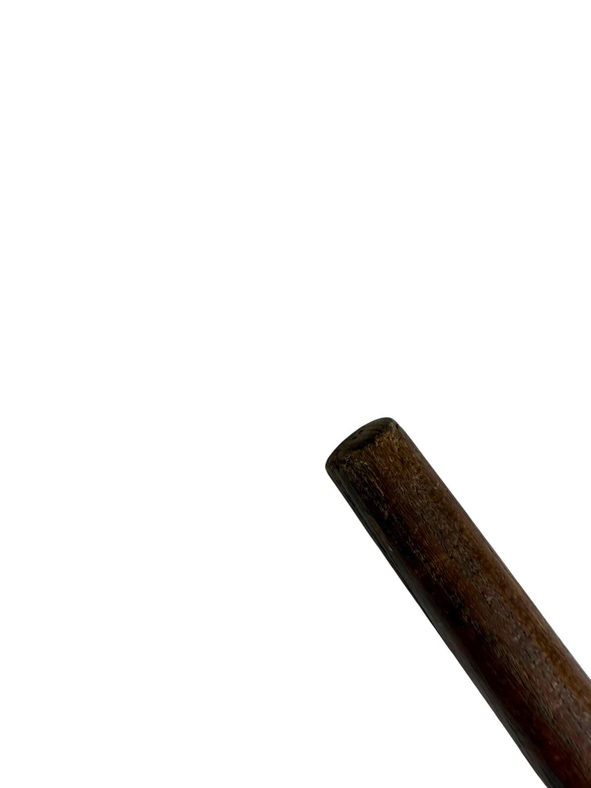 antique walking cane stick with  silvered eagle, european collection, gentlemen's flannel stick