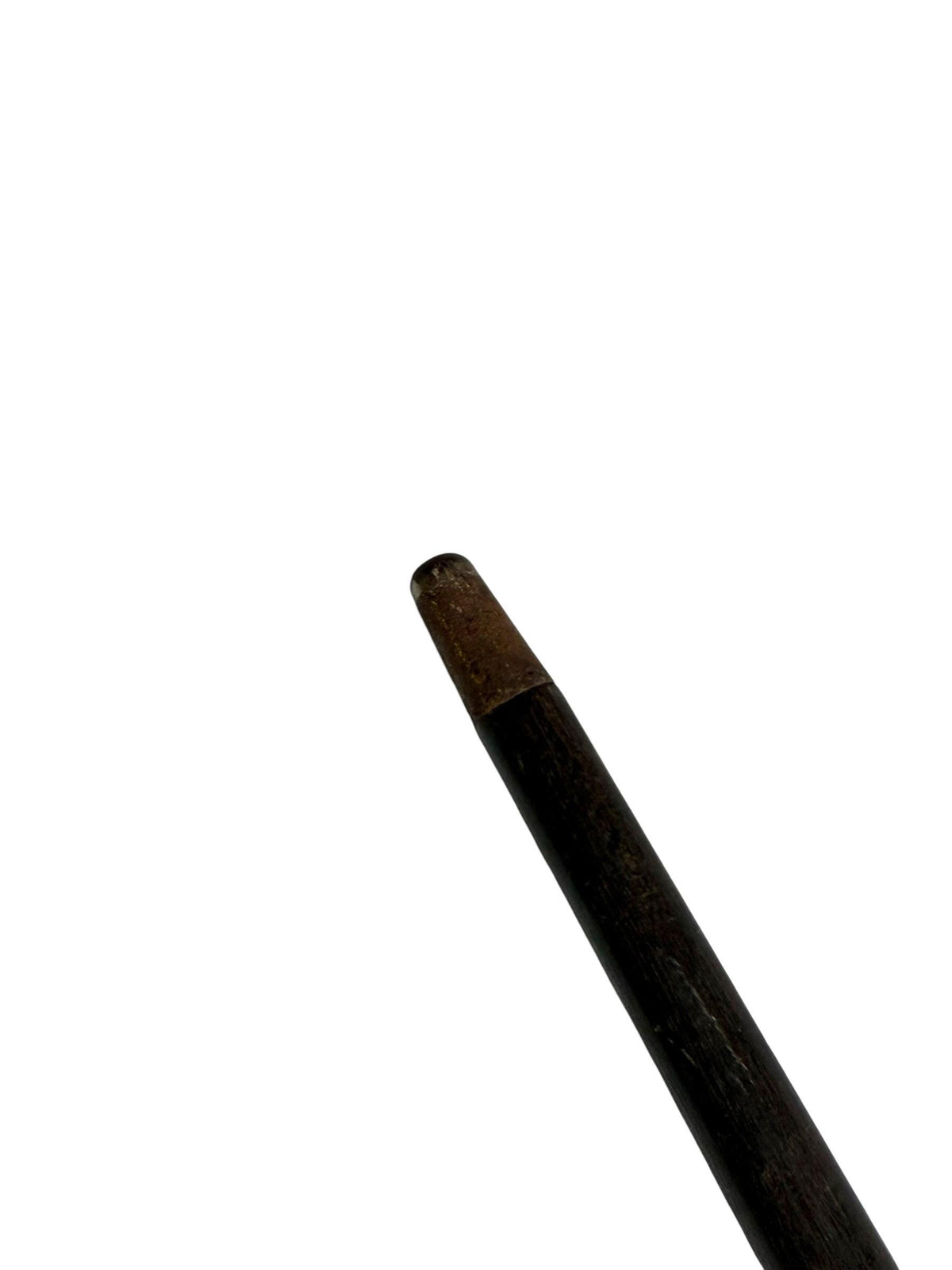 antique walking cane stick with  silver, marked, european collection, gentlemen's flannel stick
