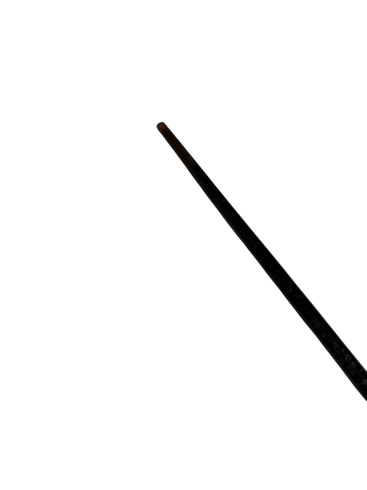 antique walking cane stick with  silvered, european collection, gentlemen's flannel stick