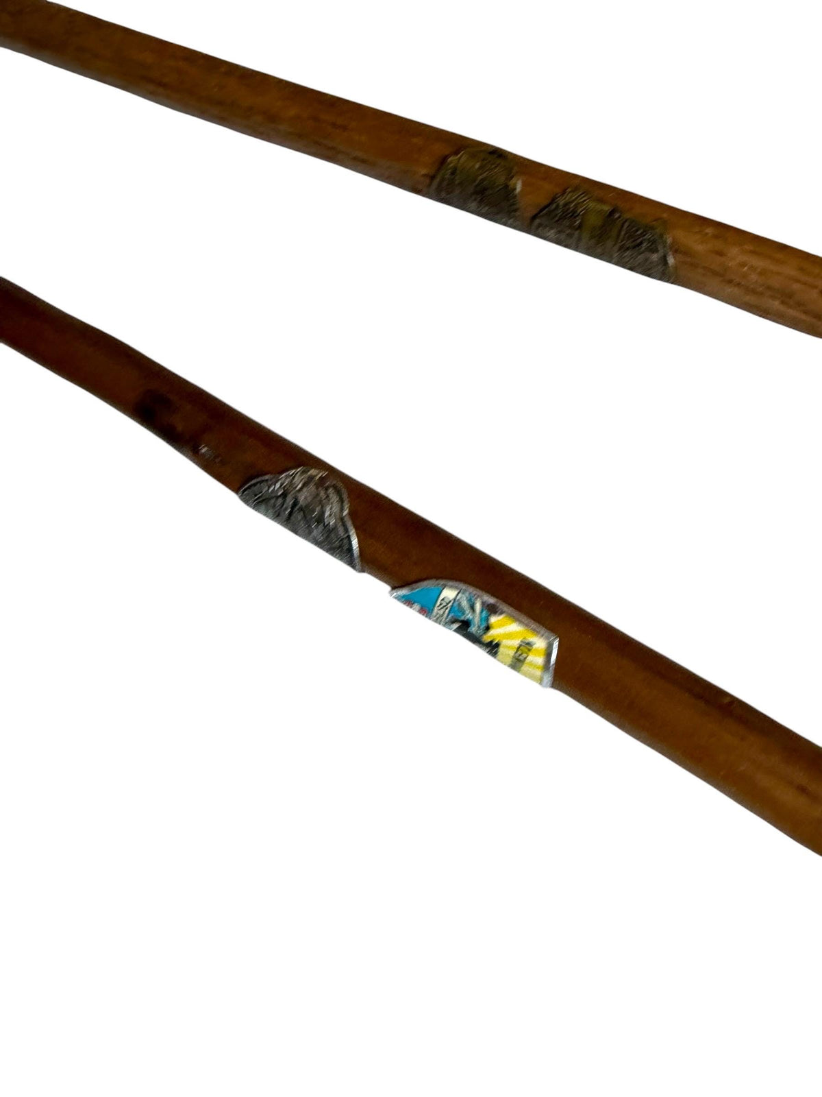antique walking cane stick 3  , european collection, gentlemen's flannel stick. Mountain bavaria austria swiss early tourism