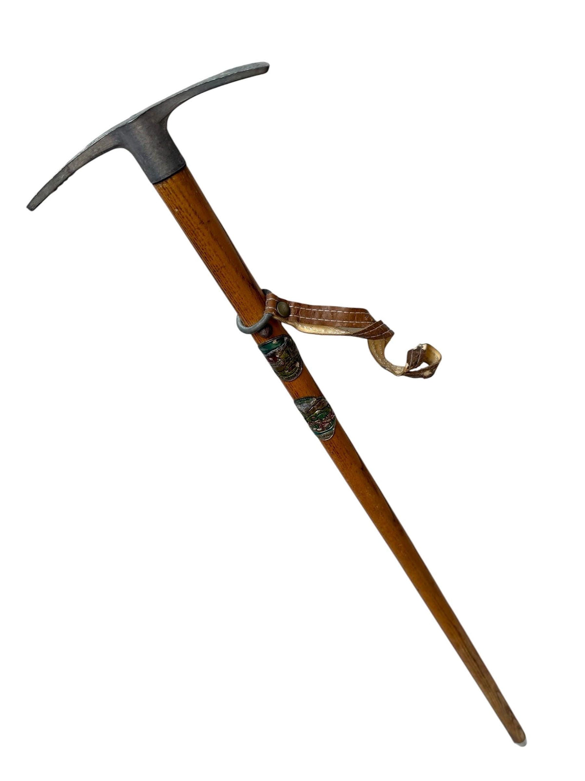 antique walking mountain pikhouweel stick switserland collection, gentlemen's flannel stick. Mountain bavaria austria swiss early tourism