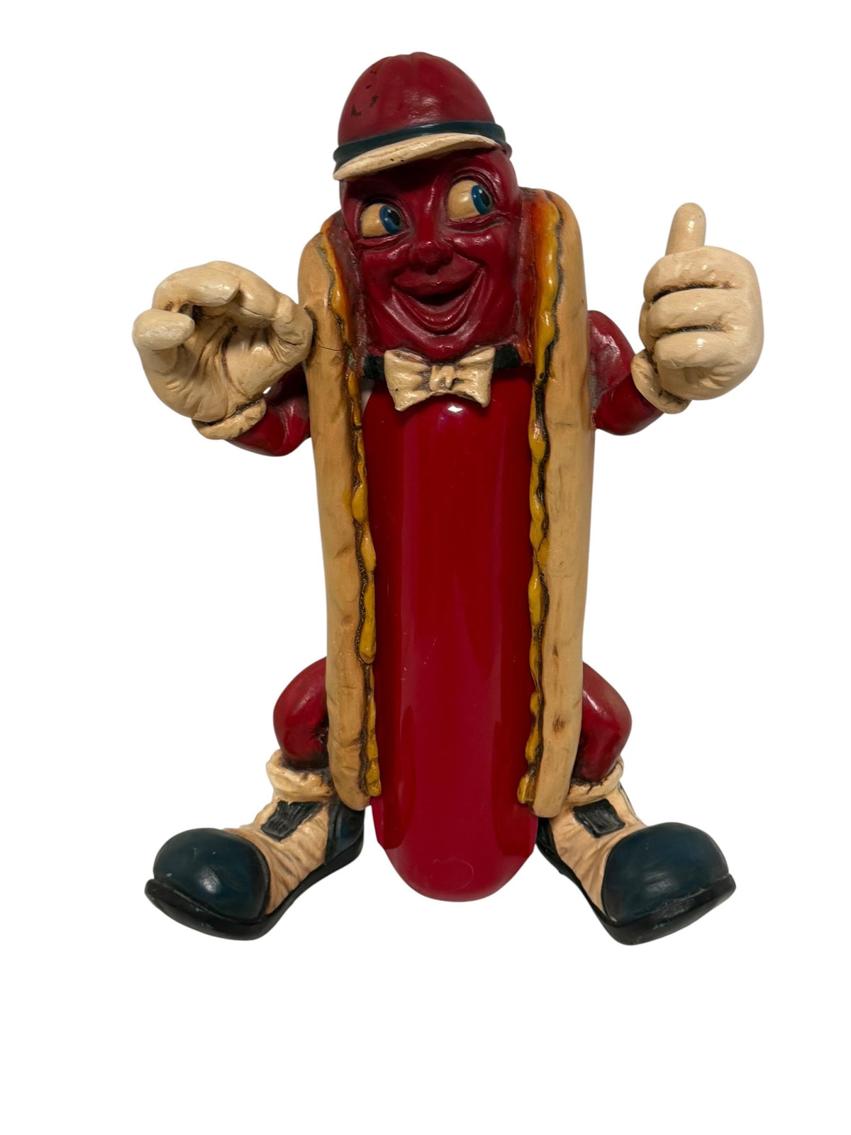 Hot Dog lamp Advertising Figure 49 cm Retro American Diner Restaurant Lamp sixties almost half meter! Vintage fastfood commercial table lamp