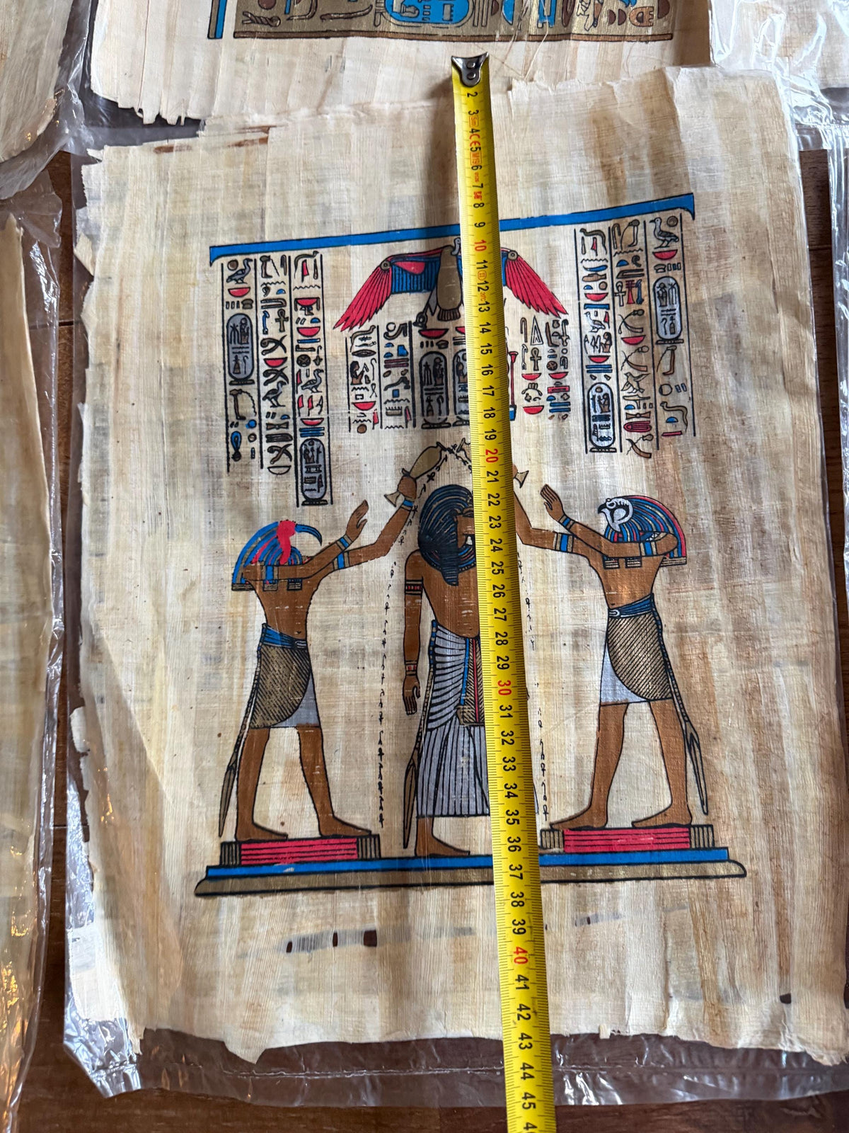 Papyrus schilderijen egypte 12 stuks