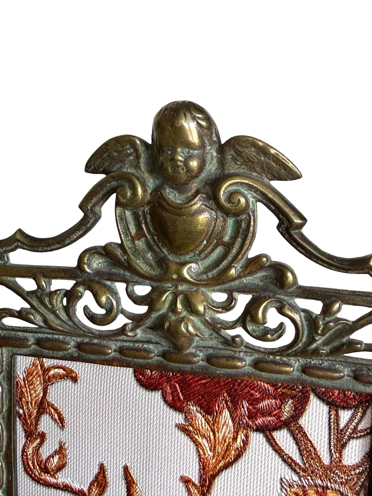 A Victorian photo list.  British antique photoframe. Uk 19th, or for small painting.