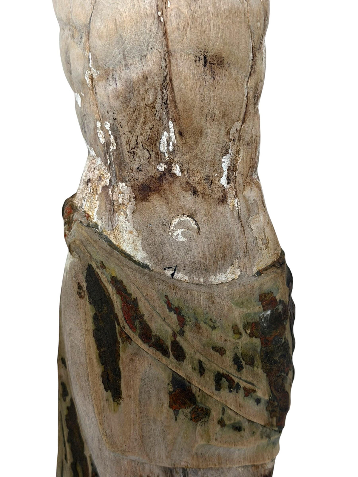 18th Century Bohemian Corpus Christi, Hand-Carved Limewood with Original Polychromy, ca 1750-1775  Religious Sculpture