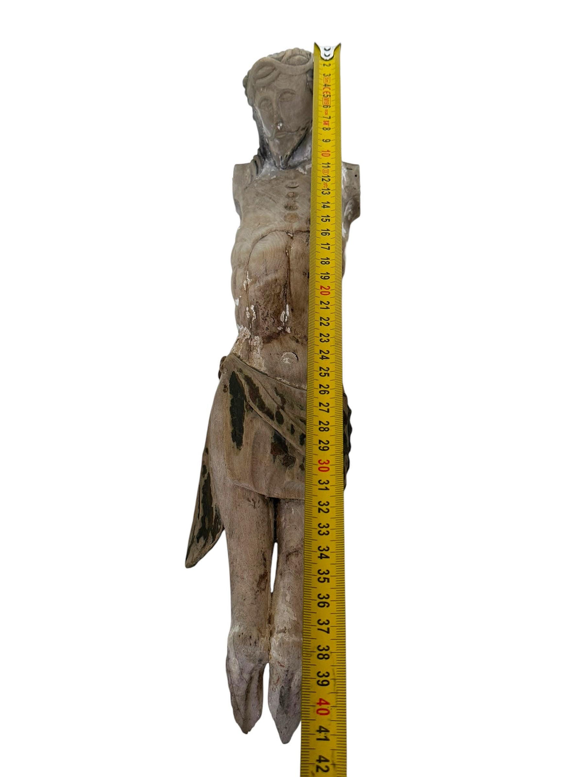 18th Century Bohemian Corpus Christi, Hand-Carved Limewood with Original Polychromy, ca 1750-1775  Religious Sculpture