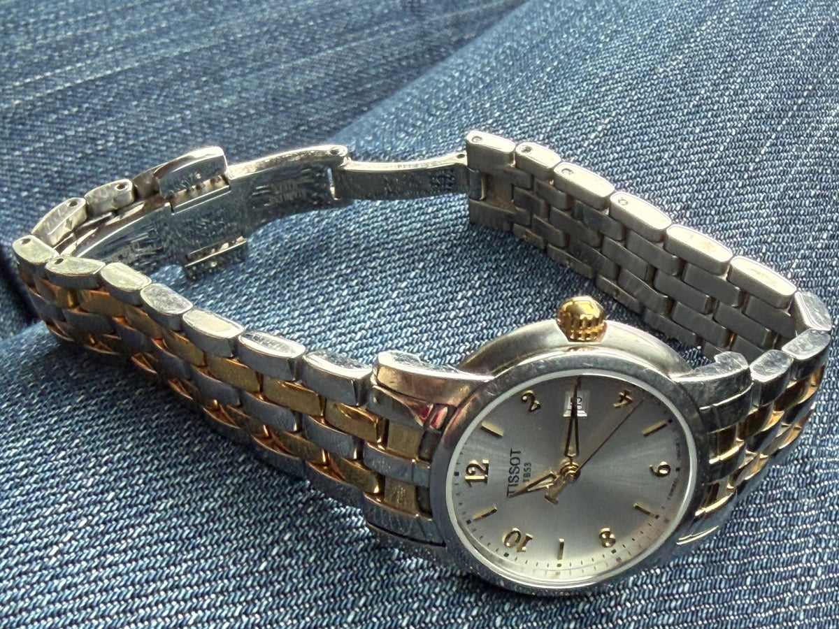 Tissot Ballade III Ladies Two Tone Quartz Watch T031.210 – Sapphire Crystal Swiss Made switserland perfect
