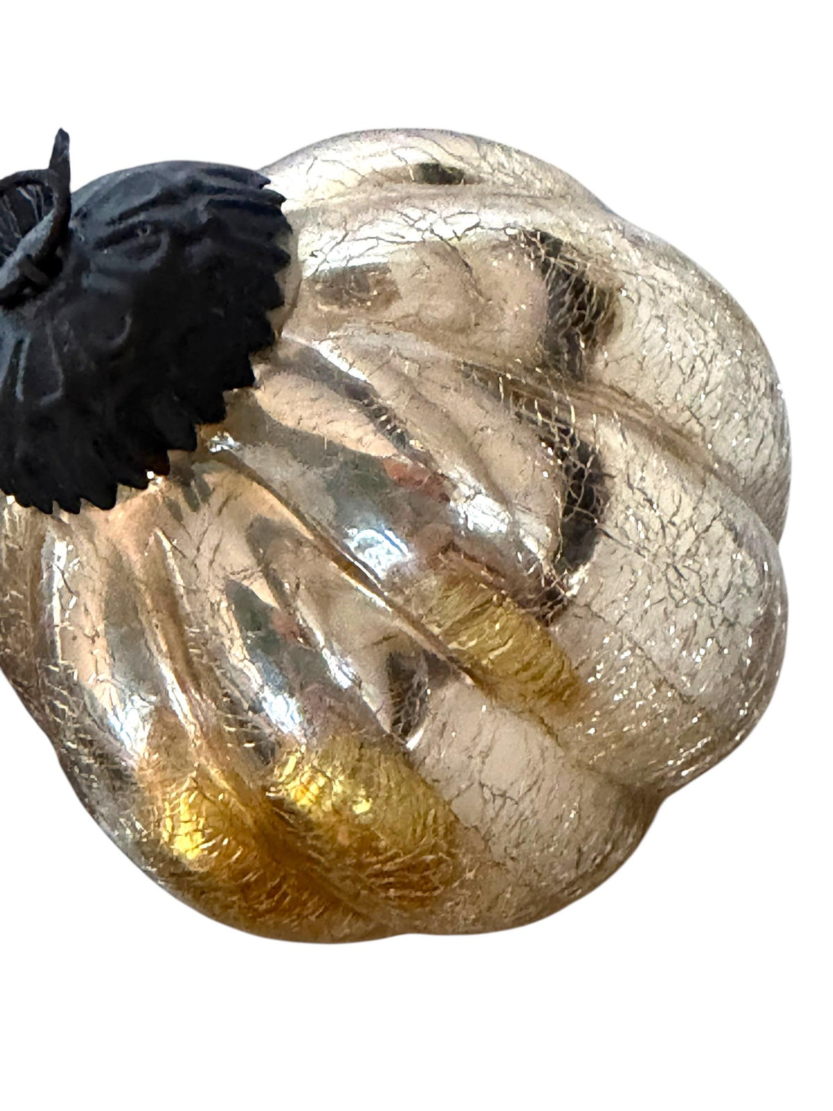 Set of 6 Antique Heavy Glass murano Christmas Baubles bola del vidro