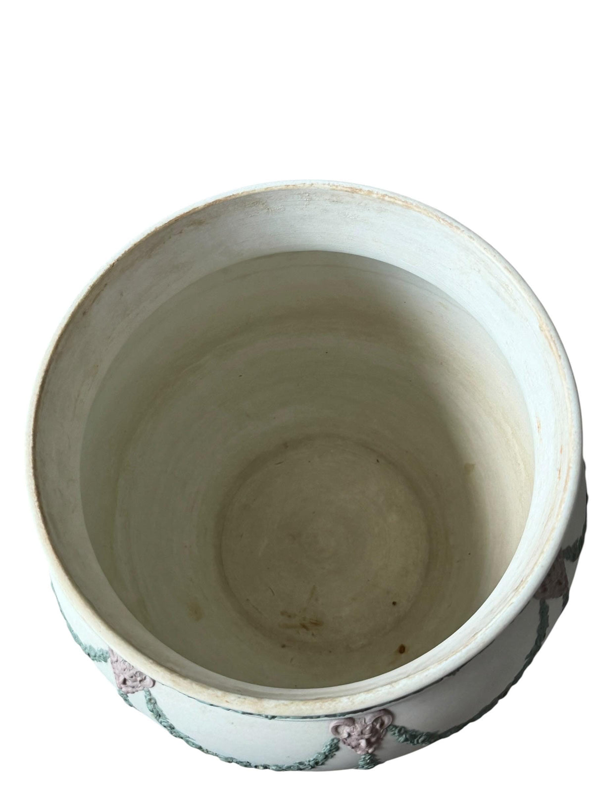 19th Century Wedgwood Large Tricolor Jasperware Jardinière Neoclassical Planter, rare exclusive, ca 1870