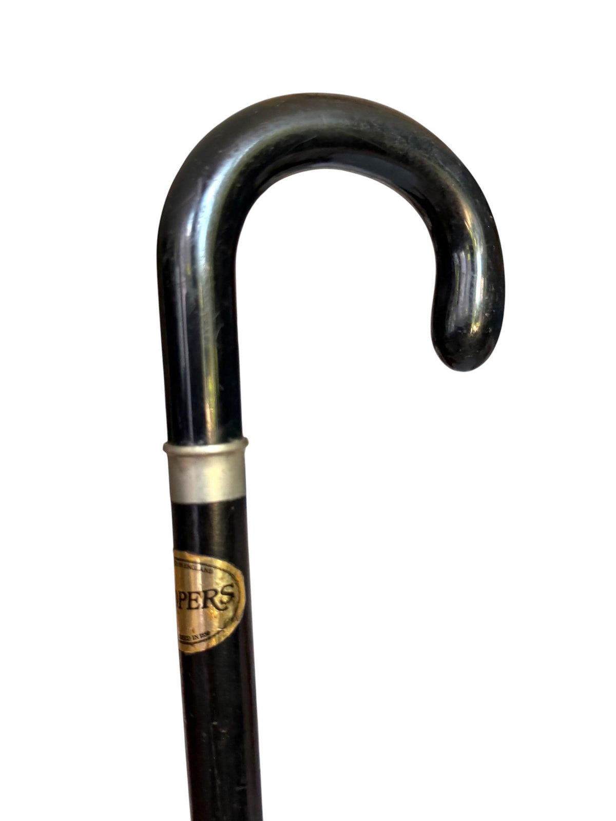 Coopers Hand Crafted Walking Stick, england. Good firm classic walking cane stick uk collection, flannel stick. Wandatok