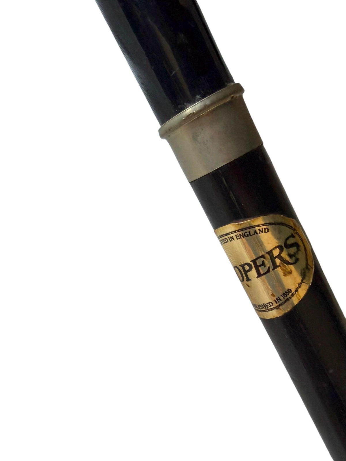 Coopers Hand Crafted Walking Stick, england. Good firm classic walking cane stick uk collection, flannel stick. Wandatok