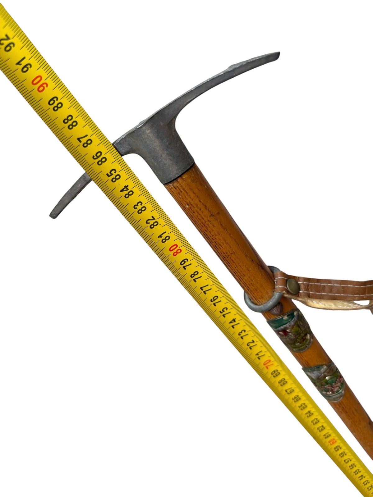 antique walking mountain pikhouweel stick switserland collection, gentlemen's flannel stick. Mountain bavaria austria swiss early tourism