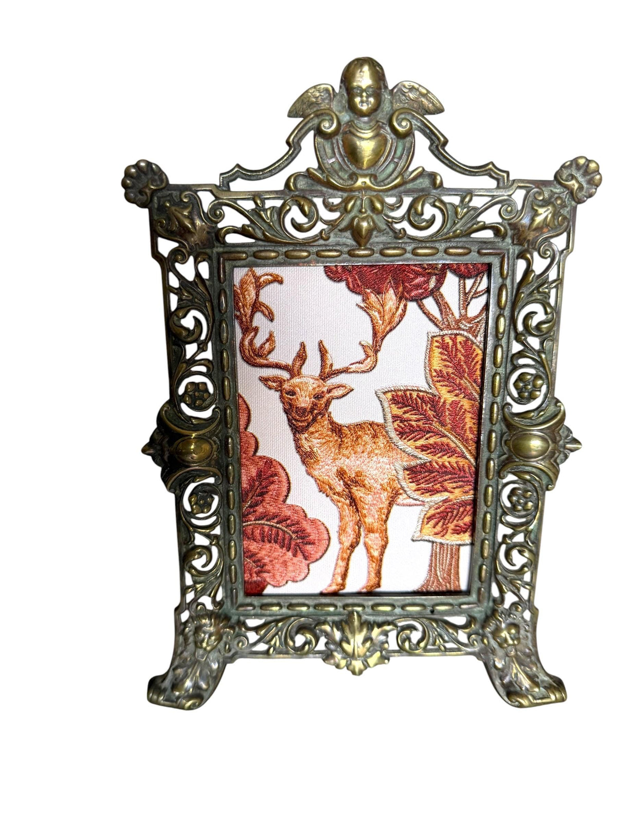 A Victorian photo list.  British antique photoframe. Uk 19th, or for small painting.