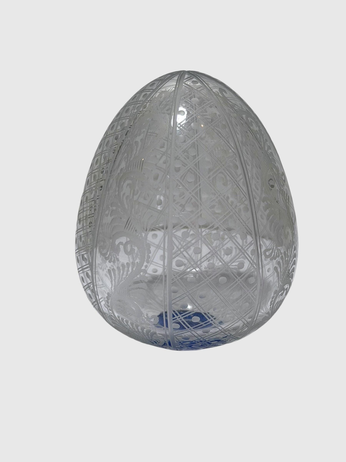 Fabergé  Crystal Egg , Etched Lead Crystal (Collector Item) faberge