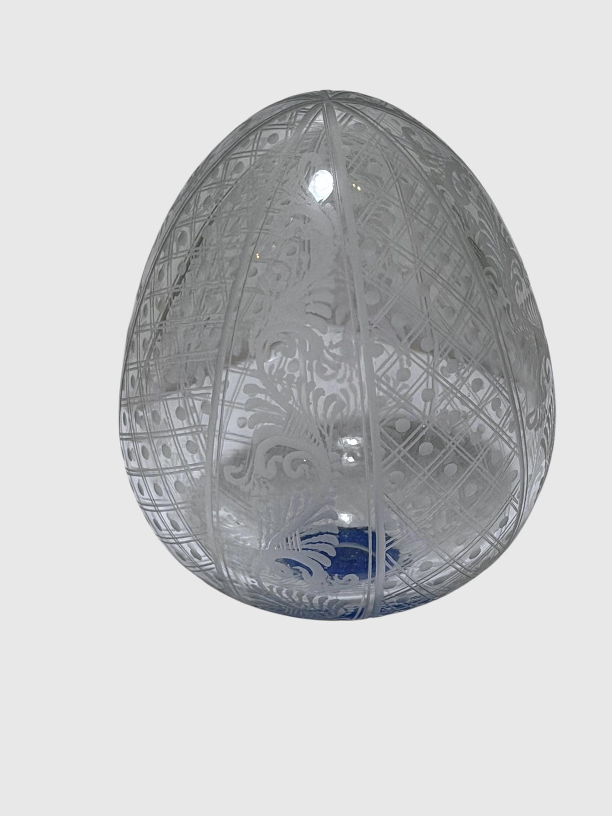Fabergé  Crystal Egg , Etched Lead Crystal (Collector Item) faberge