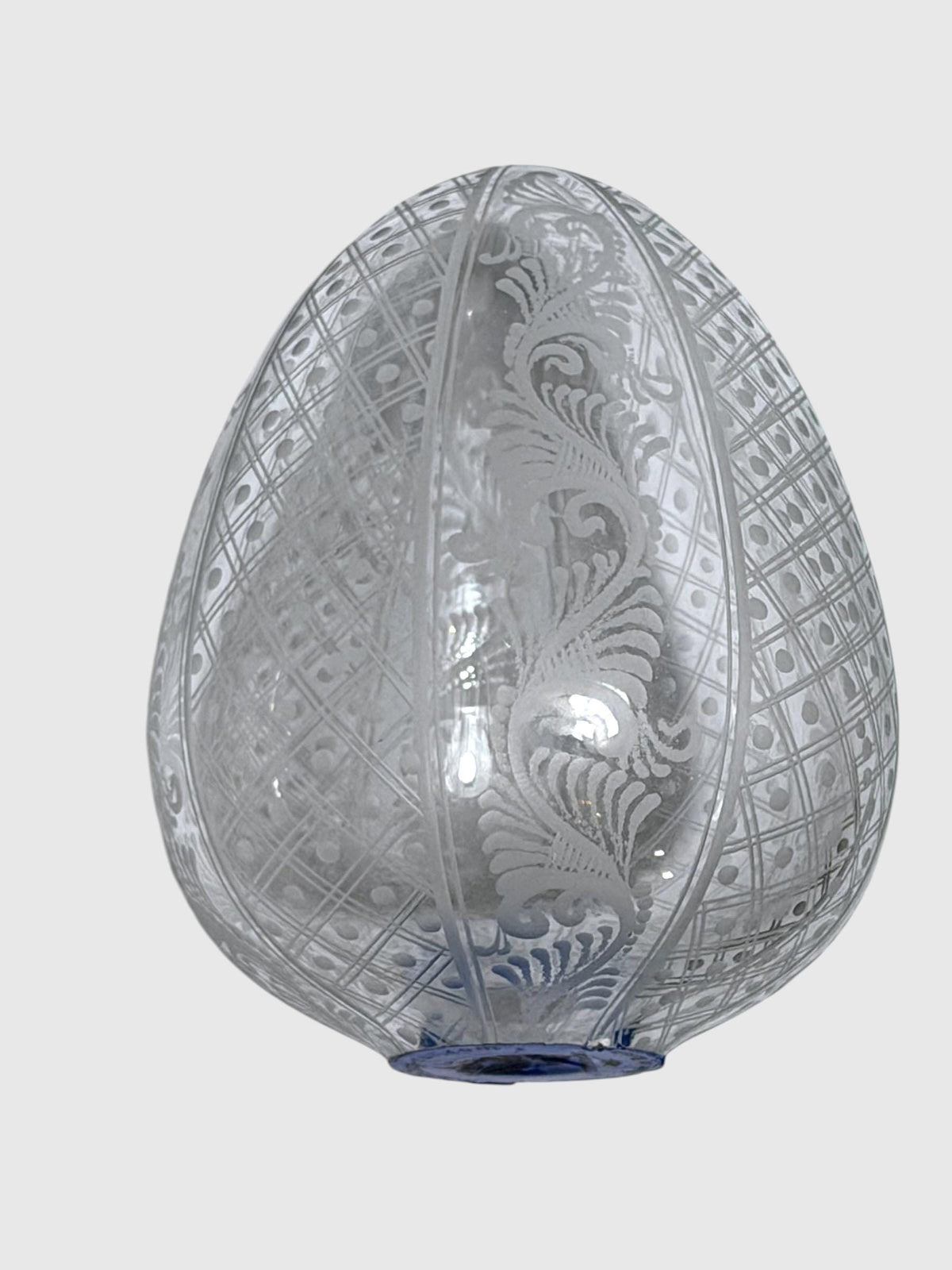 Fabergé  Crystal Egg , Etched Lead Crystal (Collector Item) faberge
