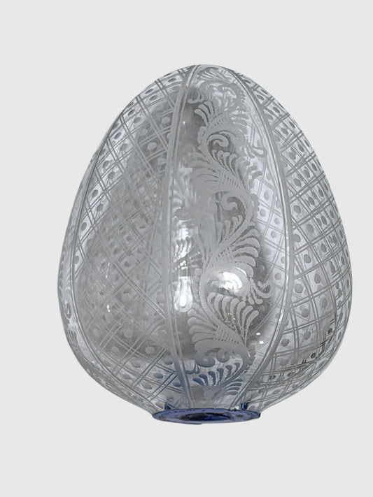 Fabergé  Crystal Egg , Etched Lead Crystal (Collector Item) faberge