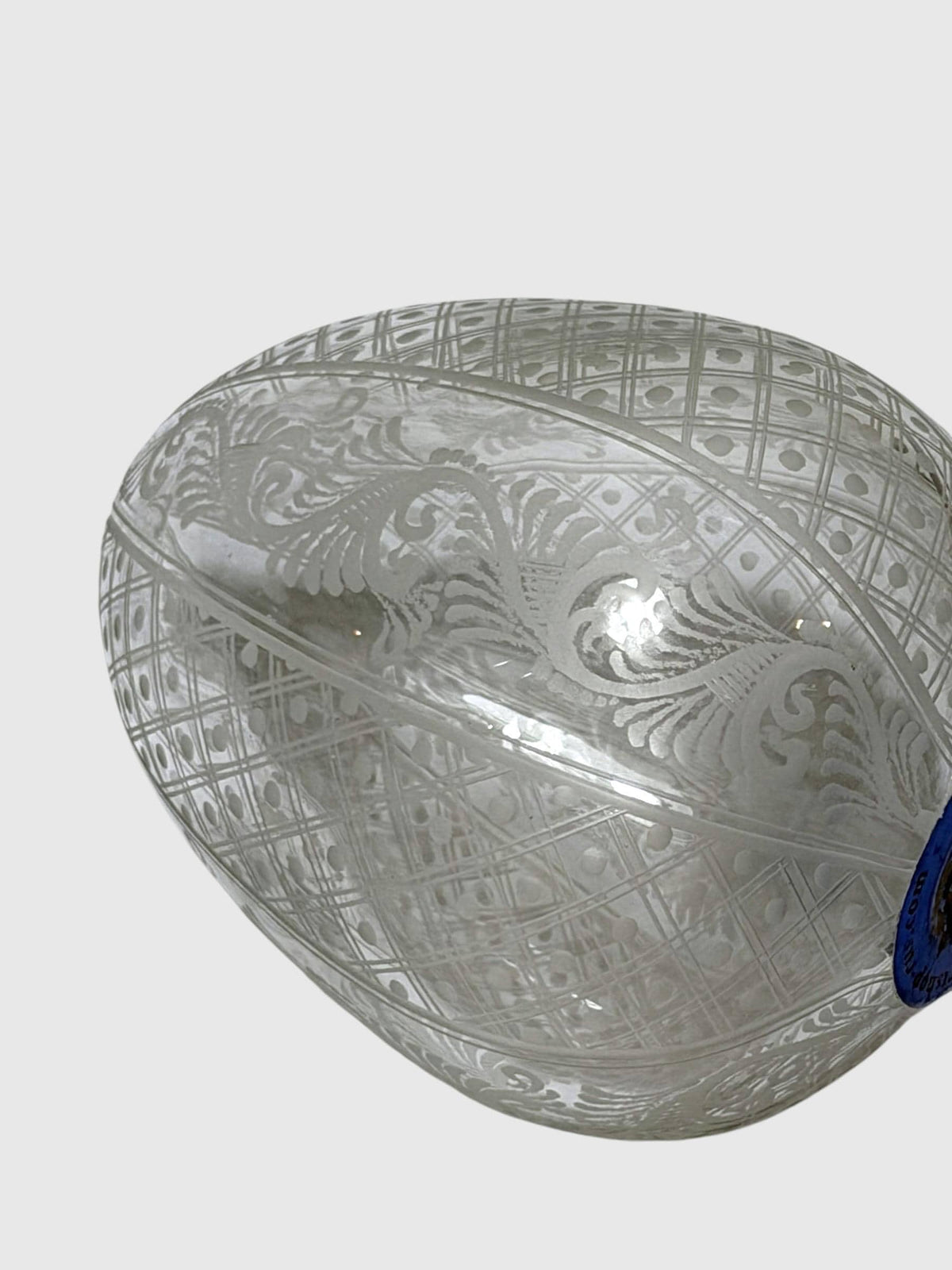 Fabergé  Crystal Egg , Etched Lead Crystal (Collector Item) faberge