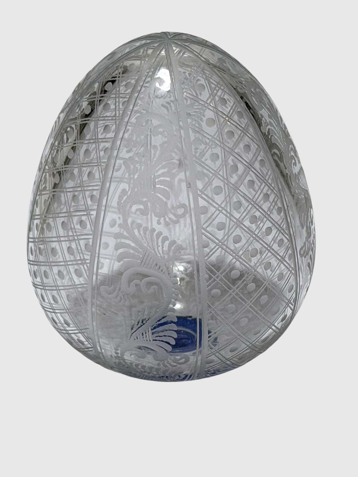 Fabergé  Crystal Egg , Etched Lead Crystal (Collector Item) faberge